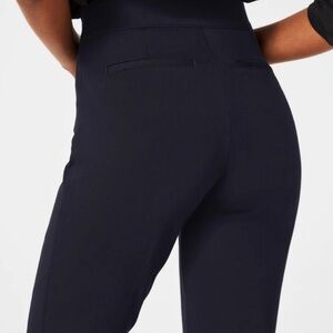 NWT Spanx Slim Straight Pant in Navy Size XL